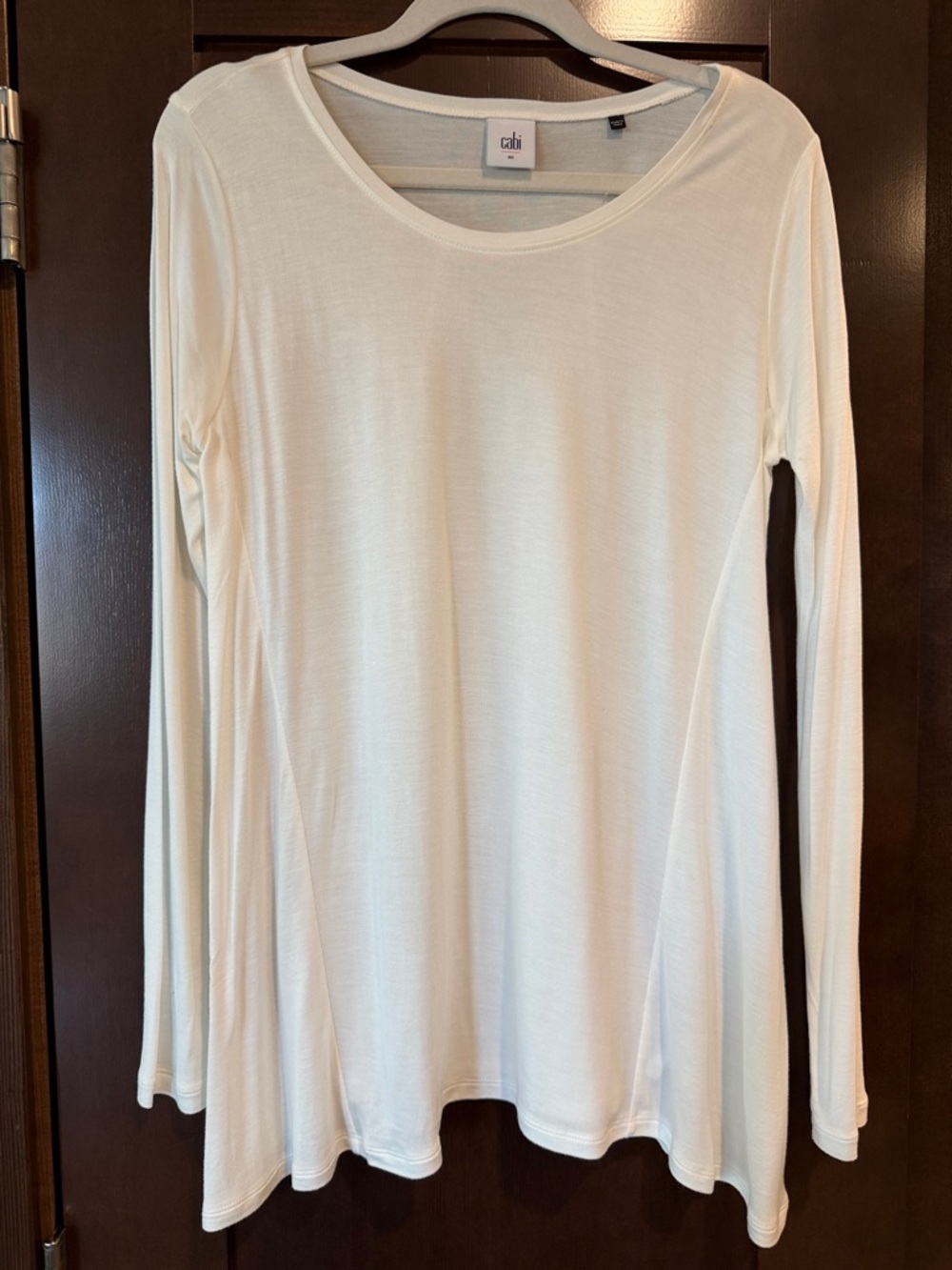 CAbi Long Sleeve Scoop Neck Top Style 3056 NWT